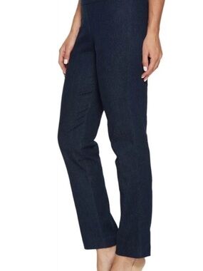 Women's Ankle-Length Slim Straight Jeans - Dark Indigo
